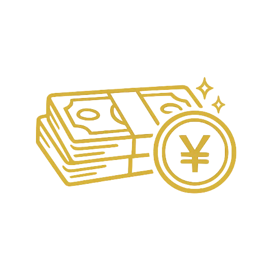 ステップお金アイコン